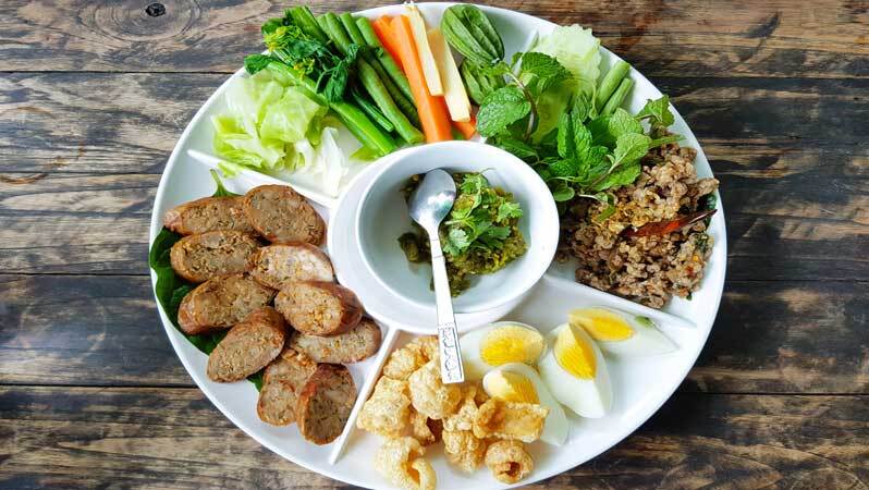 Best Thai dish northern thai sausage