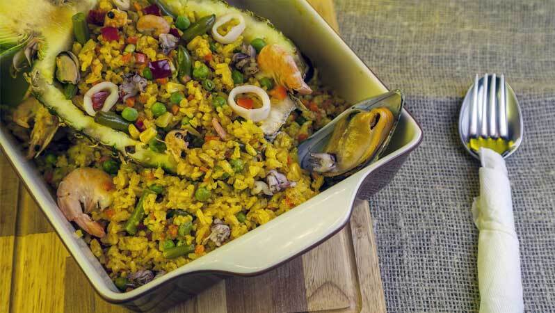 Best Thai dish Pineapple Fried Rice