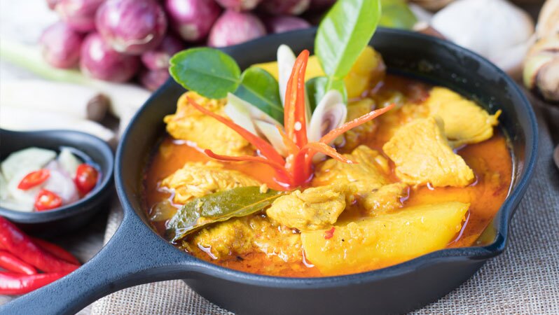 Yellow Curry with Chicken